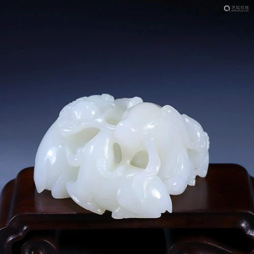 CHINESE HETIAN JADE GOAT