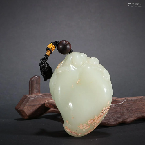 CHINESE HETIAN JADE MONKEY