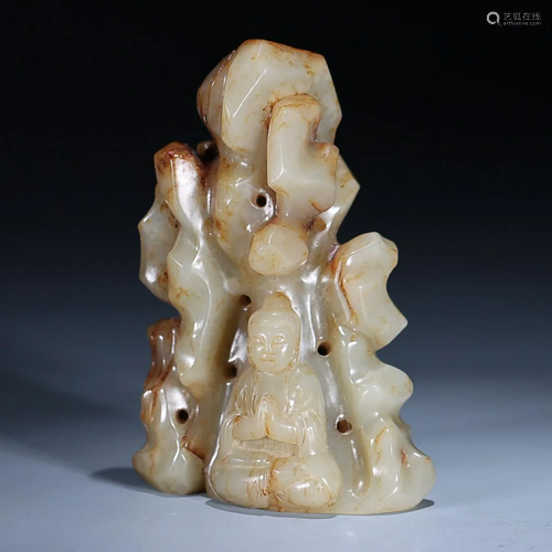 CHINESE HETIAN JADE ORNAMENT