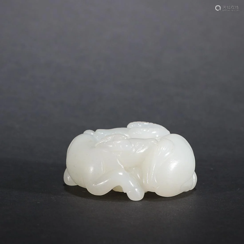 CHINESE HETIAN JADE OX