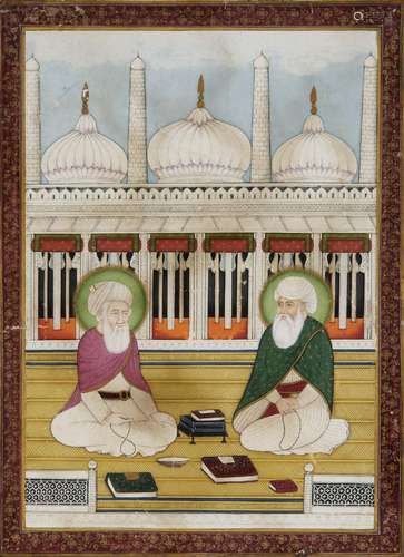 SHAYKH ABD AL-QADIR JILANI AND KHAWAJA MU'IN AL-DIN CHISHTI,...