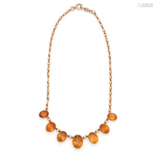 CITRINE NECKLACE