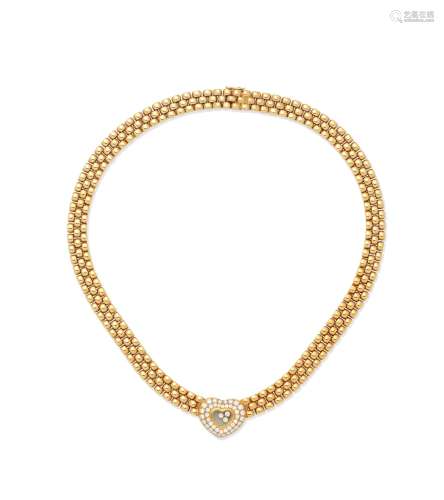 CHOPARD 'HAPPY DIAMONDS' NECKLACE