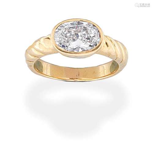 DIAMOND SINGLE-STONE RING