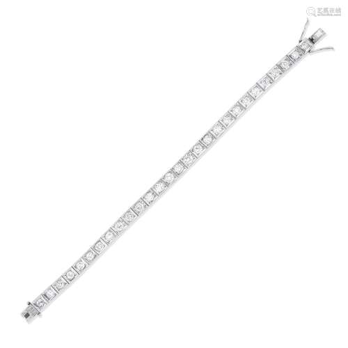 【Ω】DIAMOND LINE BRACELET