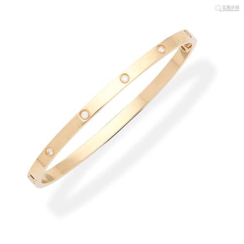 CARTIER DIAMOND-SET 'LOVE' BANGLE