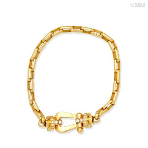 FRED DIAMOND-SET BRACELET