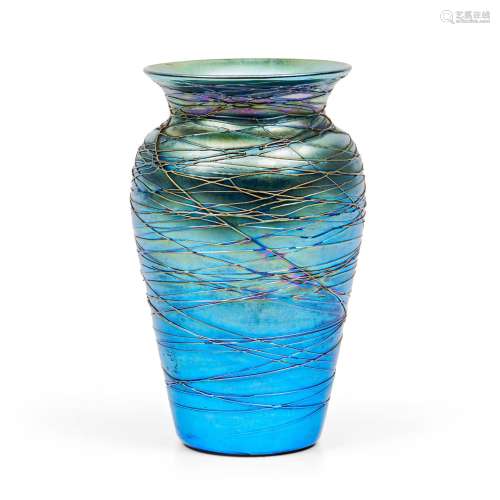 Victor Durand Art Glass Vase, Vineland, New Jersey, early 20...