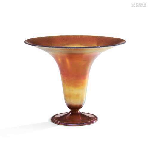 Steuben Gold Aurene Glass Vase, Corning, New York, early 20t...