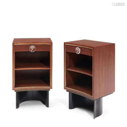 Pair of Gilbert Rohde (1894-1944) for Herman Miller Nightsta...