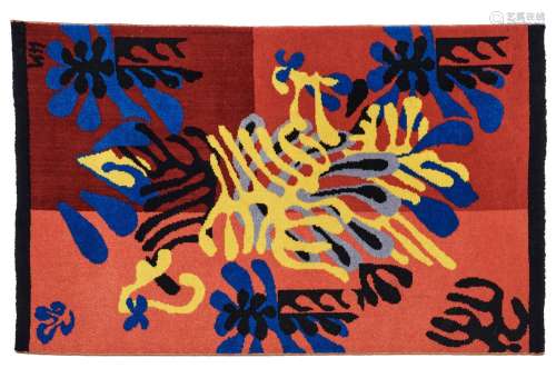 After Henri Matisse (France, 1869-1954), Mimosa wool tapestr...