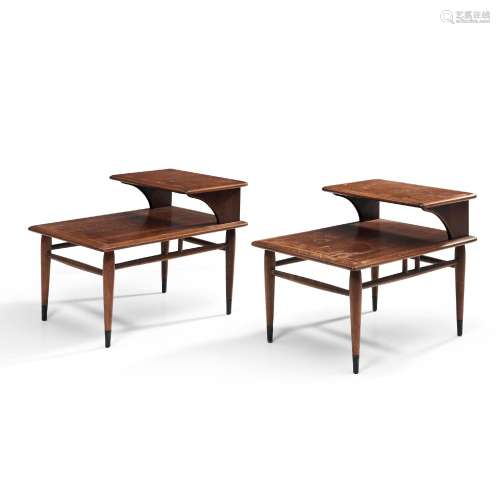 Pair of Andre Bus for Lane Aclaim Series End Tables, Altavis...