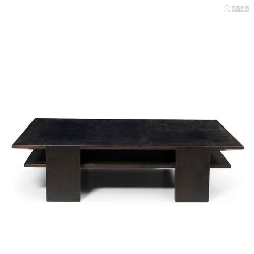 Wyeth Split Bamboo Low Table, Sagaponack, New York, c. 1990,...