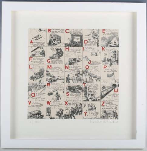 Peter Blake - Appropriated Alphabets No. 10, screenprint in ...