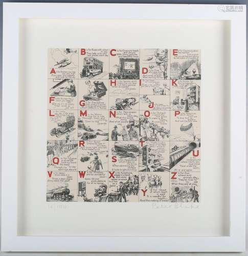 Peter Blake - Appropriated Alphabets No. 10, screenprint in ...