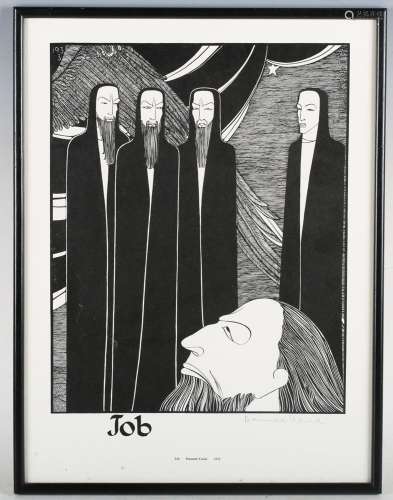 Hannah Frank - 'Job', lithograph on wove paper, signed in pe...