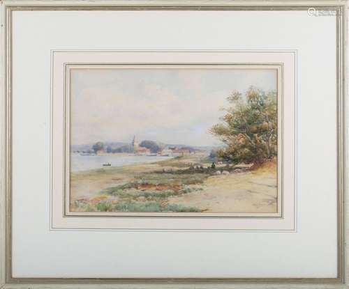 Henry C. Jarvis - 'View of Bosham', early 20th century water...