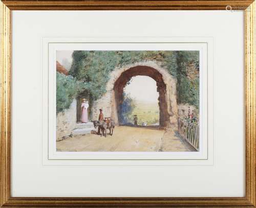 Horace van Ruith - The Strand Gate at Winchelsea, late 19th ...