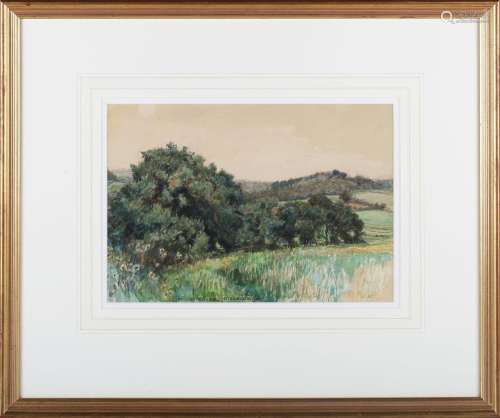 Frank Lewis Emanuel - 'Fittleworth', watercolour with gouach...