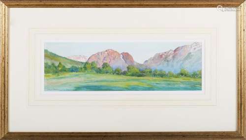 Clement Oswald Skilbeck - Norwegian Landscape, 19th century ...