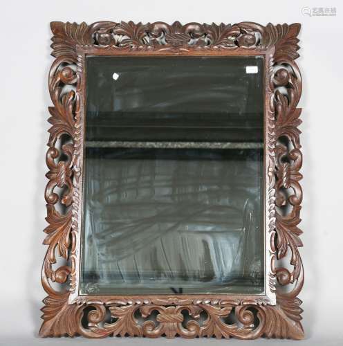 A late 19th/early 20th century French Baroque Revival oak fr...