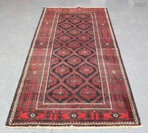 A Mashad Beluche rug