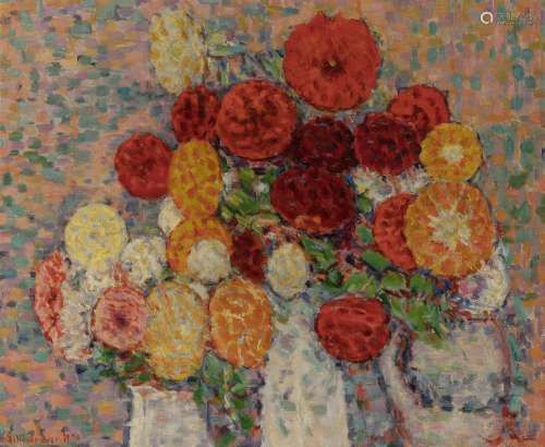 William Schumacher American, 1870-1931 Floral Bouquets