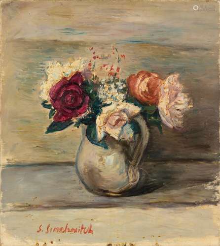 Simka Simkhovitch Russian/American, 1893-1949 Still Life wit...