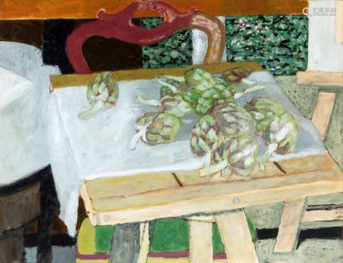 Maurice Brianchon French, 1899-1979 Still Life with Artichok...