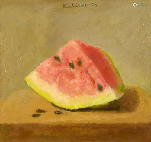 Robert Moore Kulicke American, 1924-2007 Wedge of Watermelon...