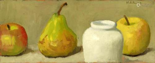 Robert Moore Kulicke American, 1924-2007 Two Apples, a Pear ...