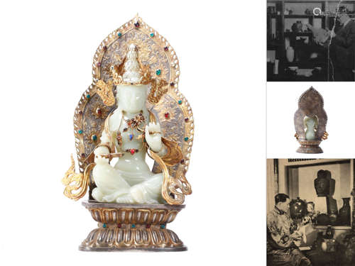 A White Jade Buddha