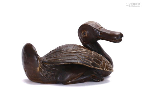 A Porcelain Bionic Duck