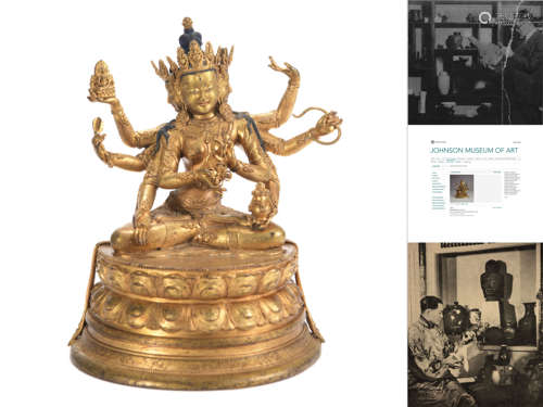 A Gilt Bronze Ushnishavijaya