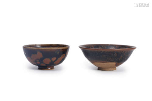 A Pair Of Jian Kiln Tea Bowls