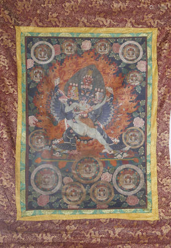 A Tibetan Thangka