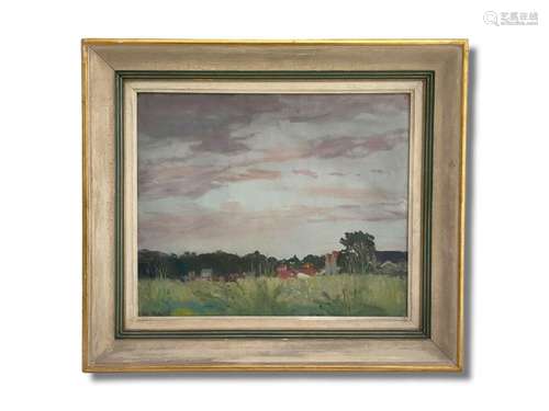 Willem VAN HASSELT [hollandais] (1882-1963)<br />
Paysage<br...