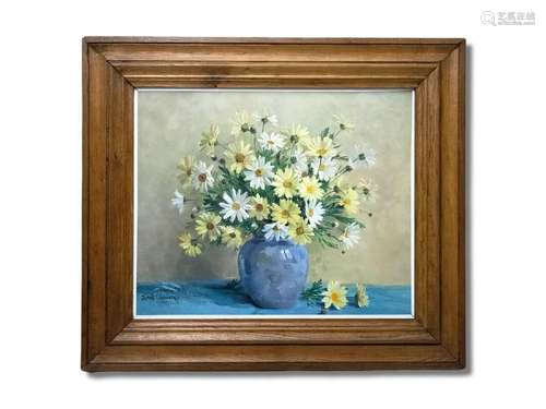 Jean VERDIER (1901-1969)<br />
Bouquet de marguerites<br />
...