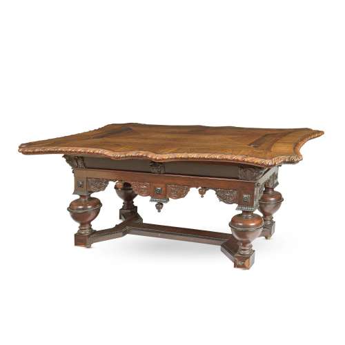 【TP】A DUTCH COLONIAL ROSEWOOD AND EBONISED CENTRE TABLE18th ...