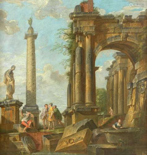 Circle of Giovanni Paolo Panini (Piacenza 1690-1765 Rome) So...