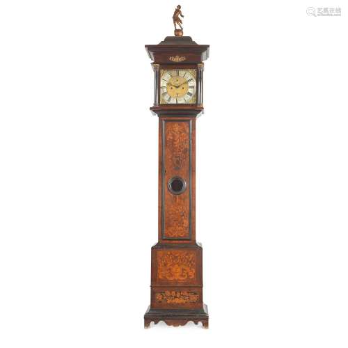 【TP】17TH CENTURY AND LATER WALNUT AND INLAID LONGCASE CLOCK