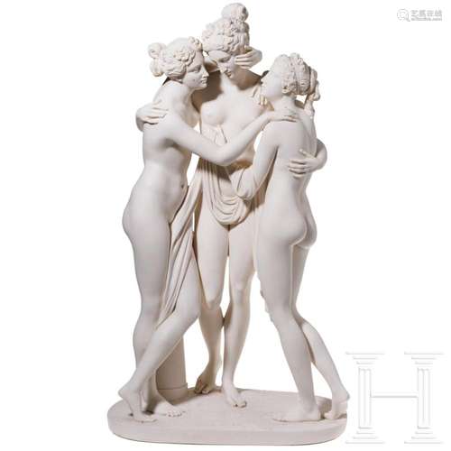 A "Three Graces" sculpture after Antonio Canova, 2...