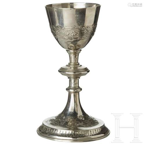 A French plated chalice, circa 1890