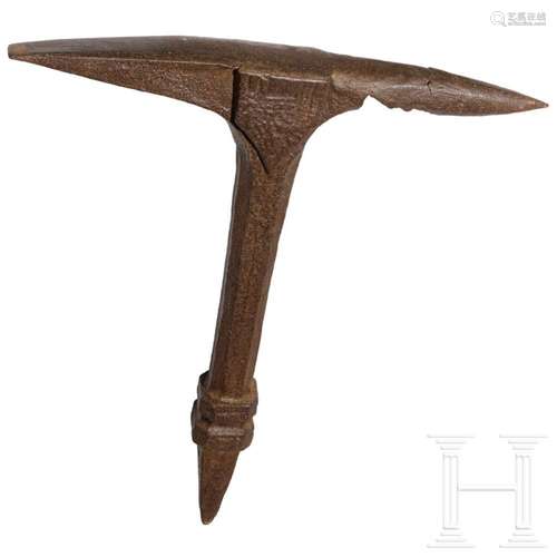 A German or Austrian anvil, 16th/17th century