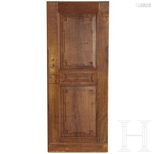 A wooden door, circa 1820