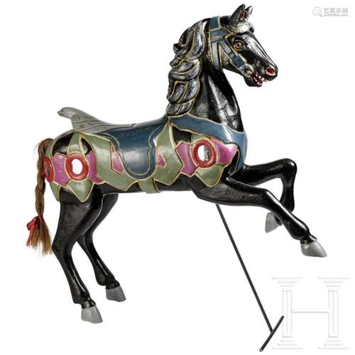 A German merry-go-round horse, 20th century