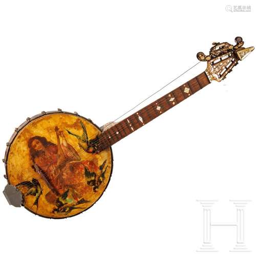 A north African(?) Banjo, mid 20th century