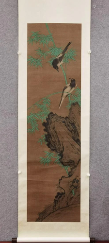 Anonymous Flower and Bird hanging scroll