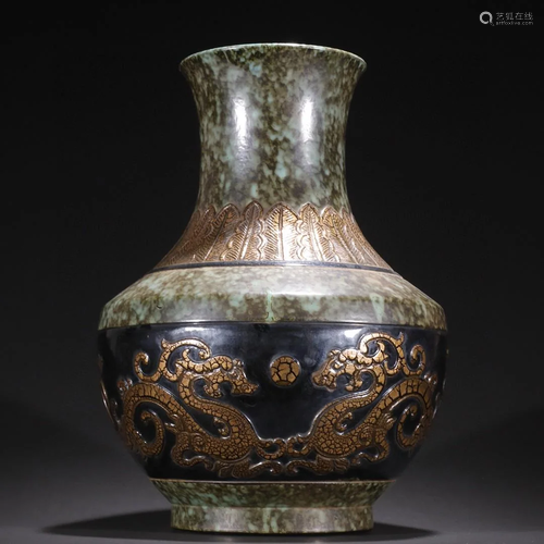 A Fine Bronze Glazed Vase