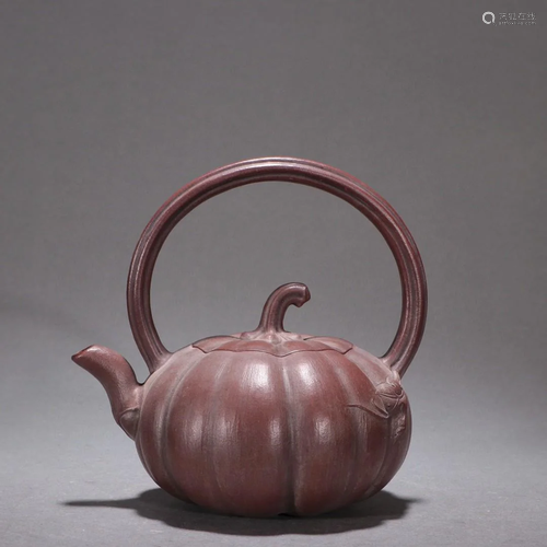 A Fine Zisha Teapot